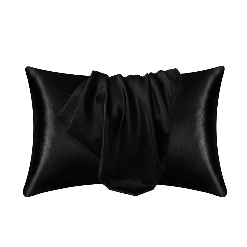 Luxurious Silky Satin Pillowcase: Hair Loss Prevention, Skin Wrinkle Reduction - Elegant Home Decor - 51cm x 66cm / 51cm x 76cm - Home Fads