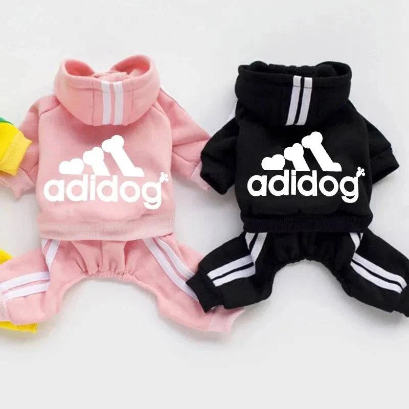 Luxury Adidog Pet Sweater for Small to Medium Dogs - Warm Four-Legged Winter Clothes - Home Fads