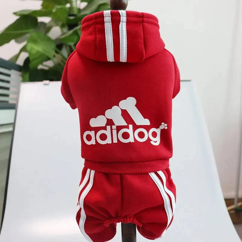Luxury Adidog Pet Sweater for Small to Medium Dogs - Warm Four-Legged Winter Clothes - Home Fads