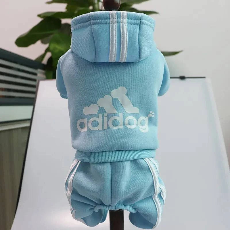Luxury Adidog Pet Sweater for Small to Medium Dogs - Warm Four-Legged Winter Clothes - Home Fads