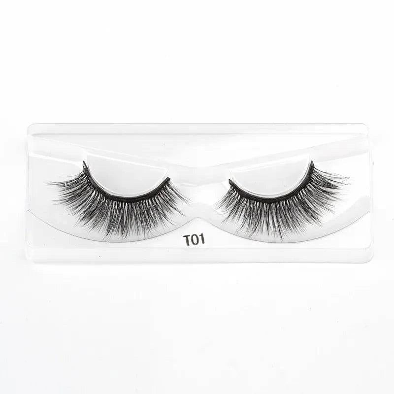 Magnetic Eyelashes Set - 1/2/3/4 Pairs with Waterproof Liquid Eyeliner, Tweezer, and Reusable Design - Home Fads