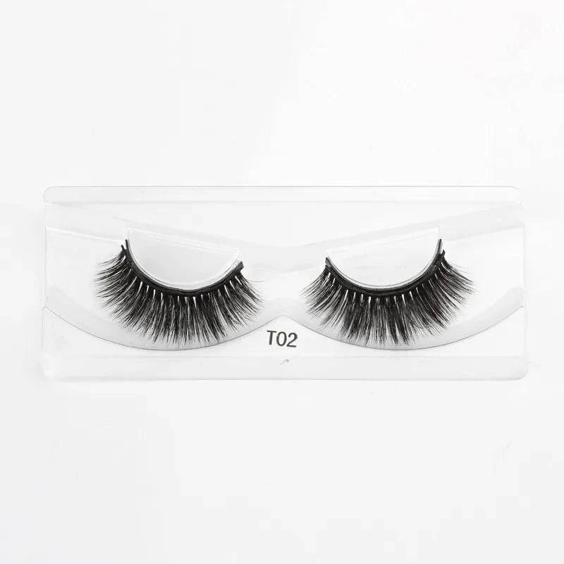 Magnetic Eyelashes Set - 1/2/3/4 Pairs with Waterproof Liquid Eyeliner, Tweezer, and Reusable Design - Home Fads