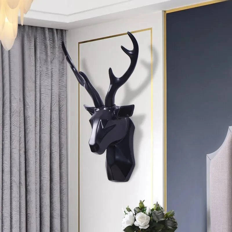 Modern Nordic Deer Head Wall Décor - Home Fads