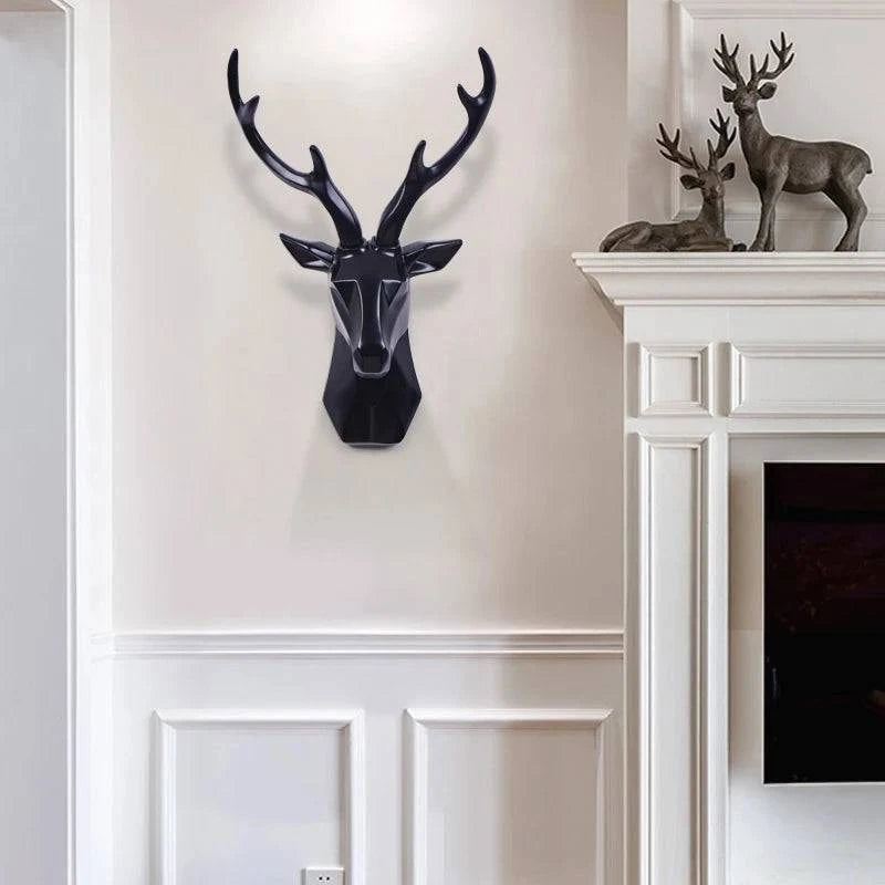 Modern Nordic Deer Head Wall Décor - Home Fads