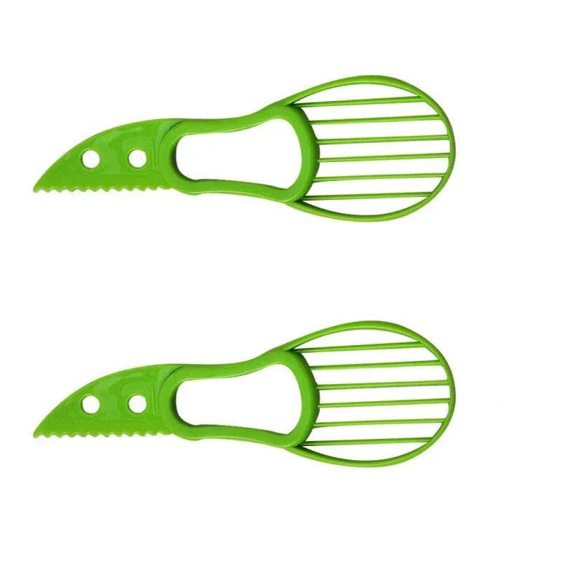 Multi-Function Avocado Cutter, Corer and Fruit Slicer - Kitchen Tool for Shea Coring, Butter Slicing, and More - Home Fads
