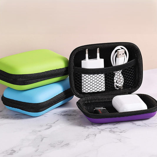 Multipurpose EVA Storage Case – Travel Organizer for UNO Cards, Bluetooth Earphones, and Small Accessories - Home Fads