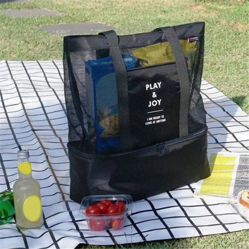 New Thermal Insulation Shoulder Bag - Handy Lunch Tote for Picnics and Beach Trips - Home Fads