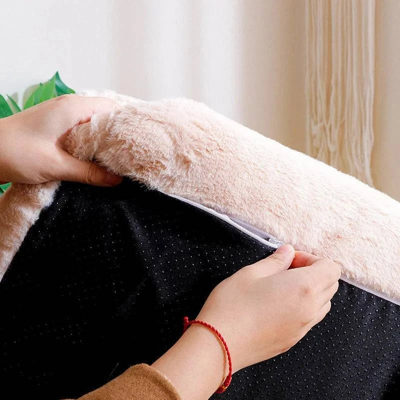 Opulent Plush Non-Slip Washable Sofa Bed for Dogs and Cats - Soft and Luxurious Pet Furniture - Home Fads