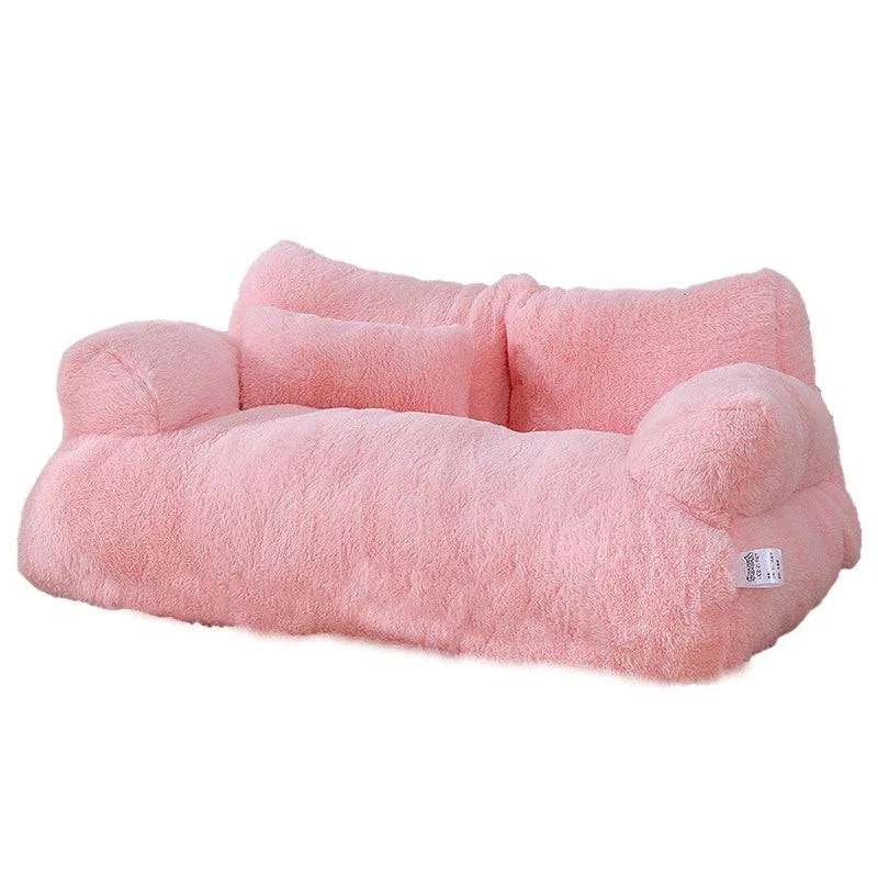 Opulent Plush Non-Slip Washable Sofa Bed for Dogs and Cats - Soft and Luxurious Pet Furniture - Home Fads