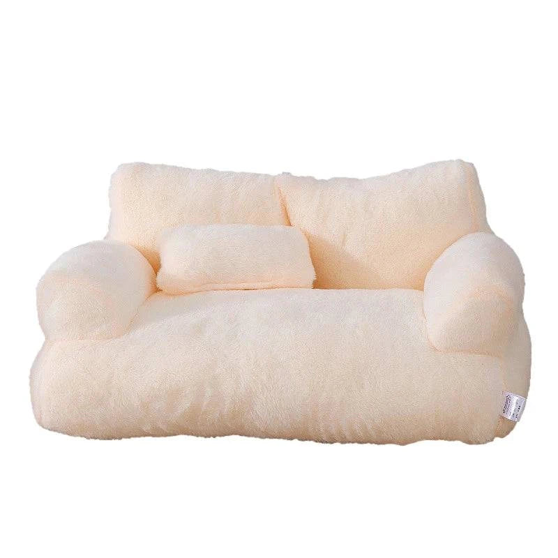 Opulent Plush Non-Slip Washable Sofa Bed for Dogs and Cats - Soft and Luxurious Pet Furniture - Home Fads