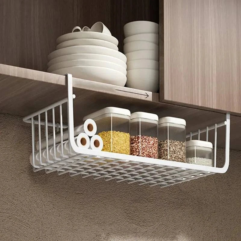 Organizer Storage Rack - Space-Saving Solution for Kitchen and Wardrobe - Home Fads