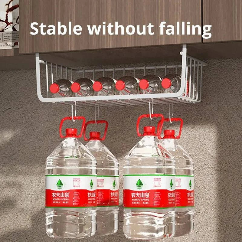 Organizer Storage Rack - Space-Saving Solution for Kitchen and Wardrobe - Home Fads