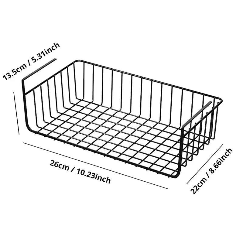 Organizer Storage Rack - Space-Saving Solution for Kitchen and Wardrobe - Home Fads