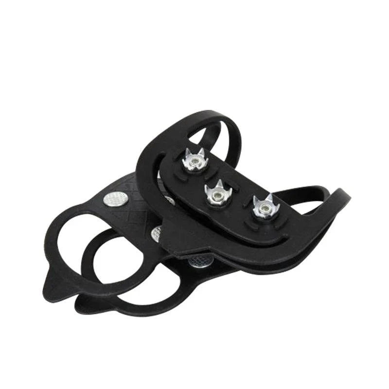 Outdoor Winter Ice Grippers with 8 Teeth - Antiskid Shoe Crampons for Snow and Ice - Home Fads
