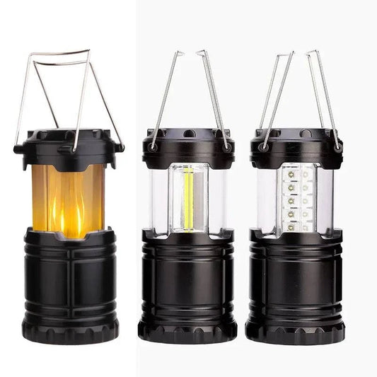 PDQ Mini 3*COB LED Portable Lantern: Ideal Working Light for Camping, Hiking, and Outdoor Activities - Home Fads
