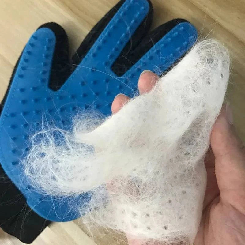 Pet Grooming Gloves - Effective Hair Removal, Massage, and Cleaning for Cats and Dogs - Home Fads