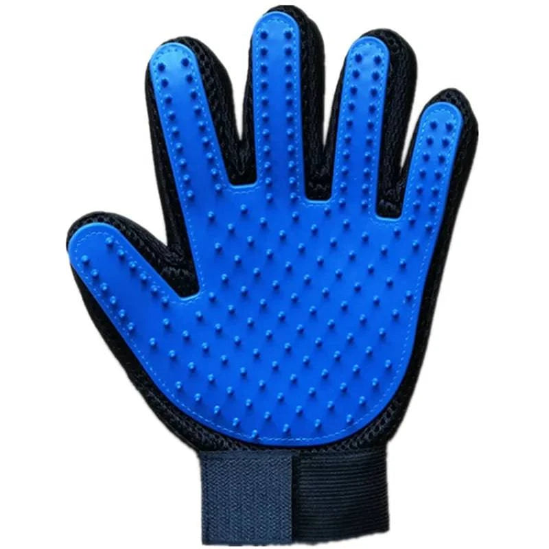 Pet Grooming Gloves - Effective Hair Removal, Massage, and Cleaning for Cats and Dogs - Home Fads