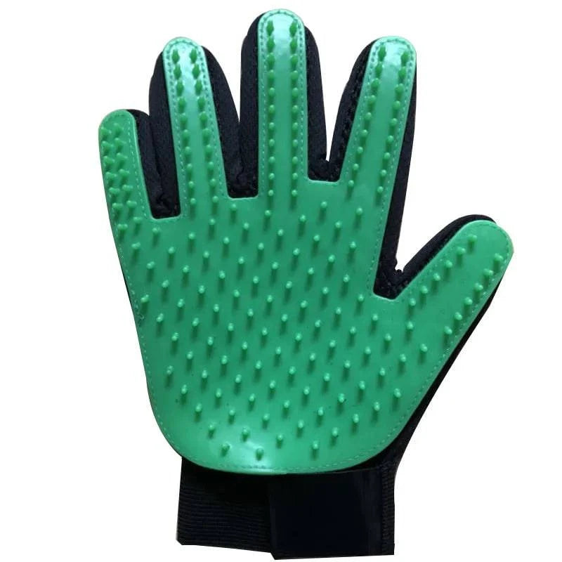 Pet Grooming Gloves - Effective Hair Removal, Massage, and Cleaning for Cats and Dogs - Home Fads