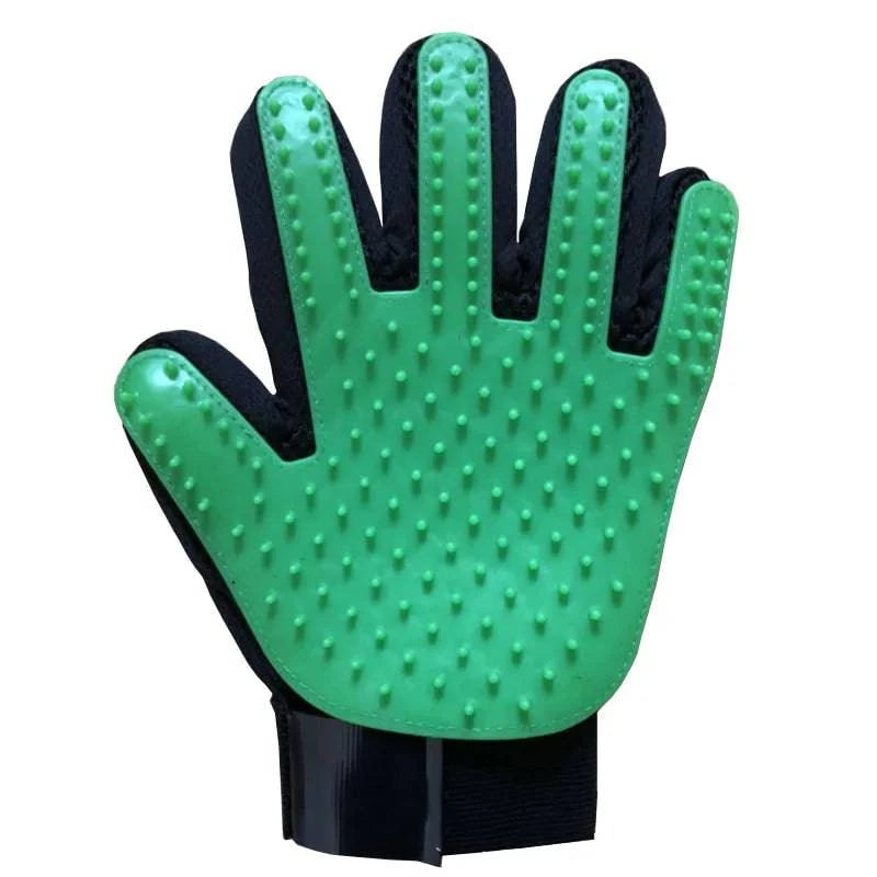 Pet Grooming Gloves - Effective Hair Removal, Massage, and Cleaning for Cats and Dogs - Home Fads