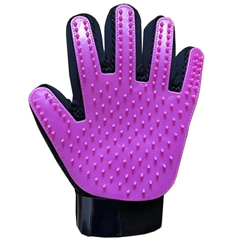 Pet Grooming Gloves - Effective Hair Removal, Massage, and Cleaning for Cats and Dogs - Home Fads