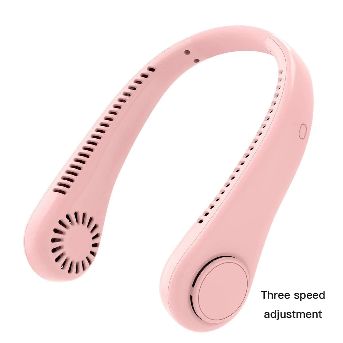 Portable Bladeless Neckband Fan with Digital Display - USB Rechargeable - Home Fads