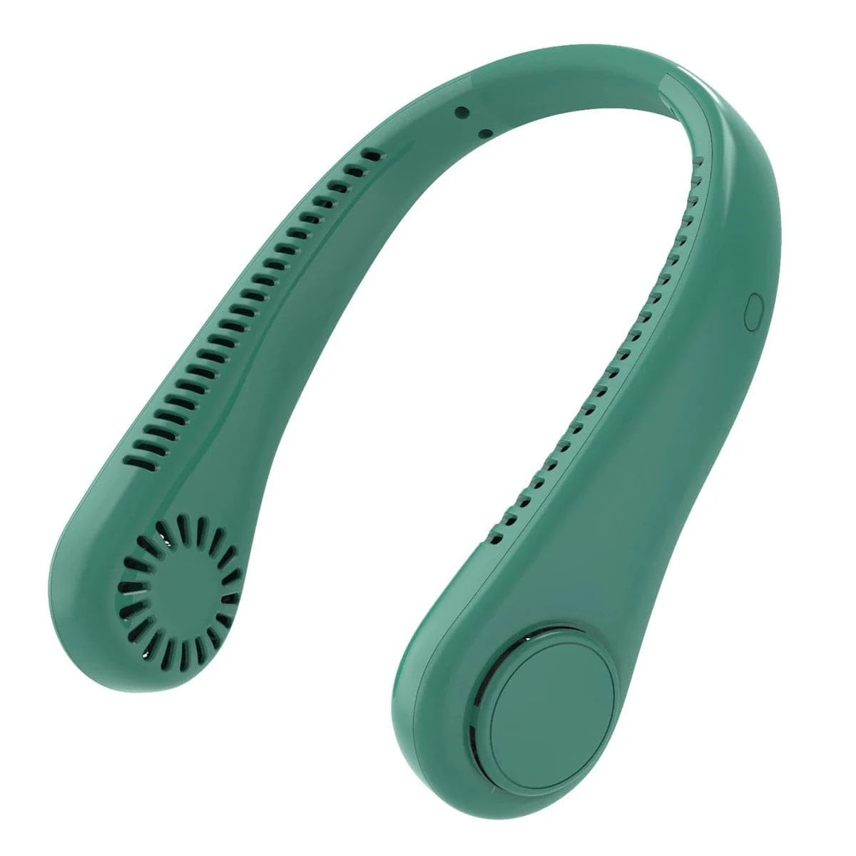 Portable Bladeless Neckband Fan with Digital Display - USB Rechargeable - Home Fads