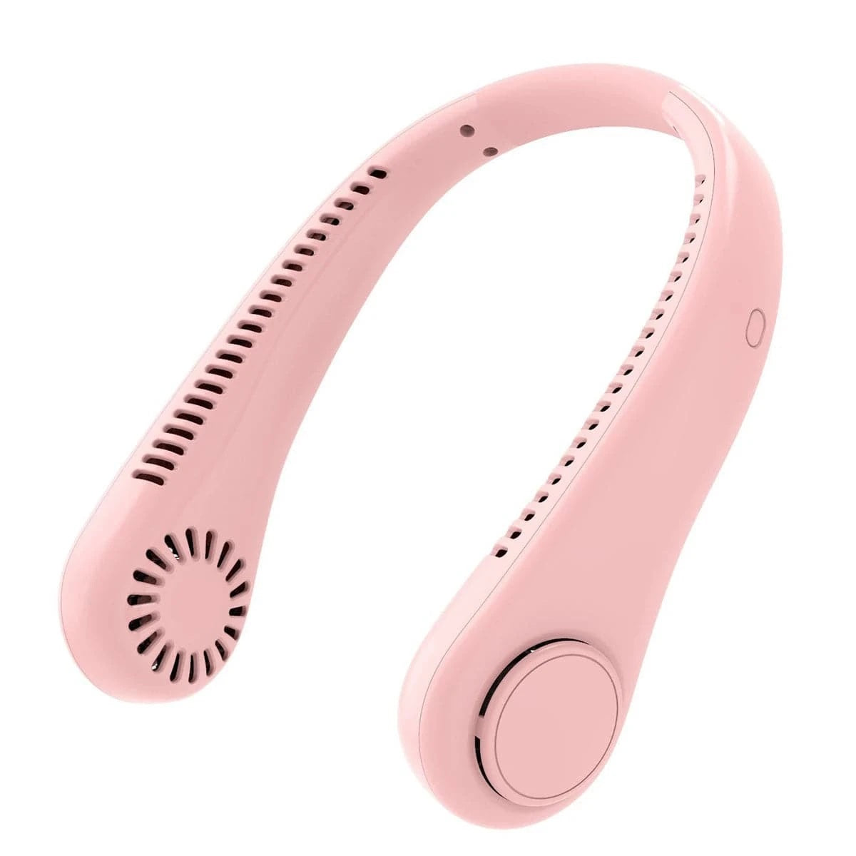 Portable Bladeless Neckband Fan with Digital Display - USB Rechargeable - Home Fads