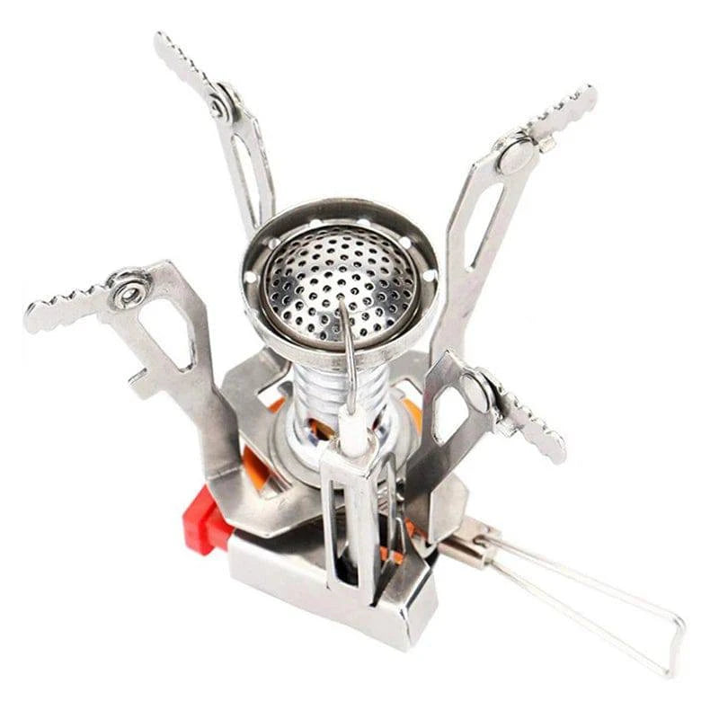 Portable Outdoor Camping Gas Cooker - Lightweight Aluminum Alloy Camp Stove for Picnic Cooking and Survival - Home Fads