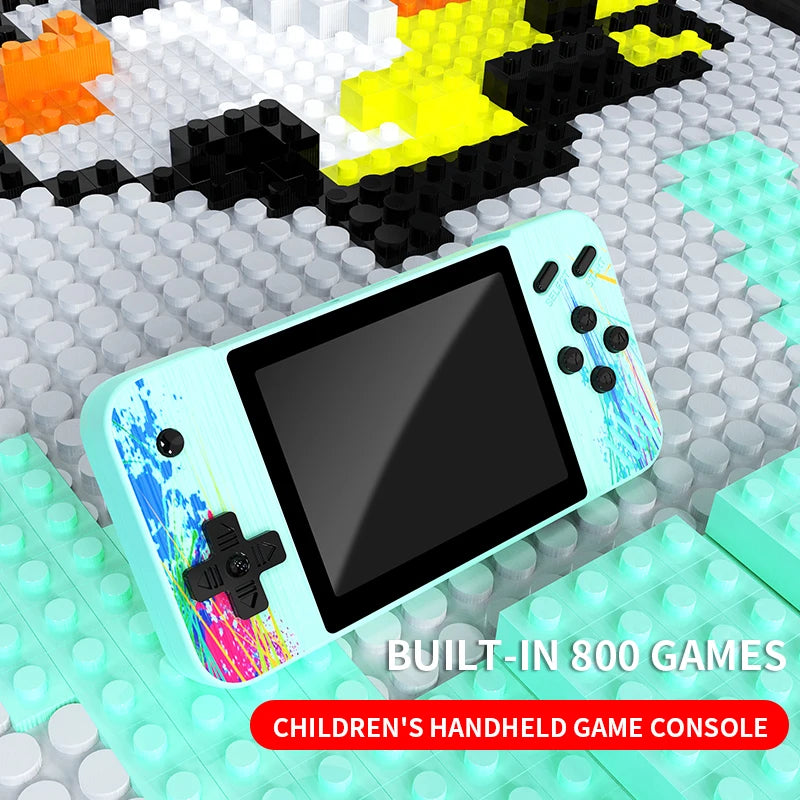 Portable Retro Handheld Gaming Console – 800 Classic Games, 3.5” HD Color Screen, 1080×680 Resolution - Home Fads