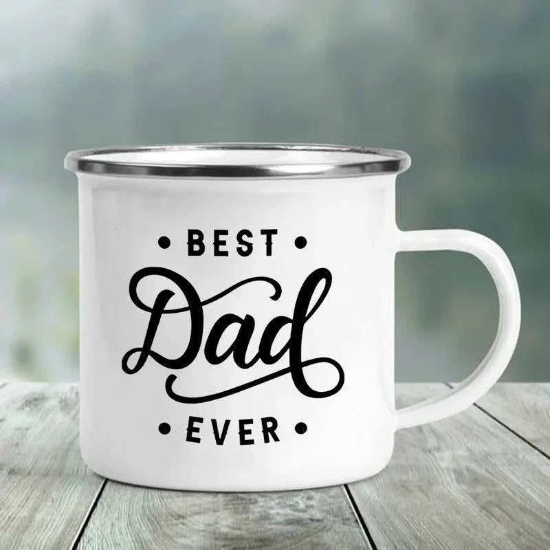 Premium Enamel Coffee Mug with Humorous Design - Perfect Gift Choice for Father's Day - Home Fads