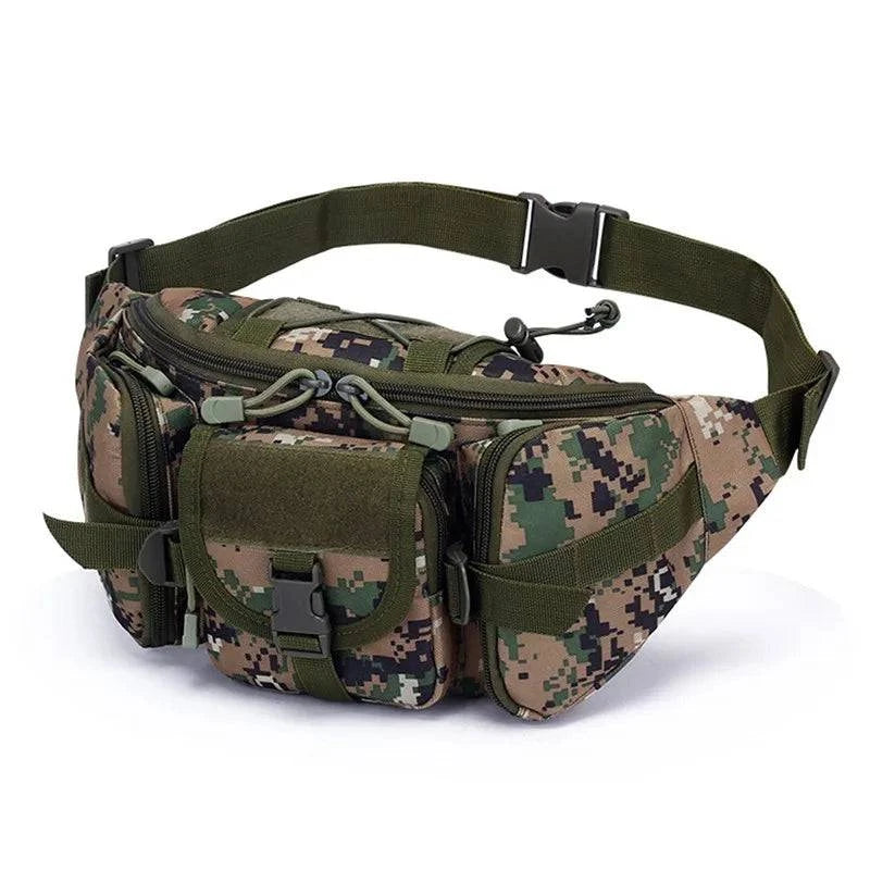 Premium Outdoor Waterproof Waist Bag - Camouflage Gear Pack for Men's Hunting, Hiking, and Climbing - Home Fads