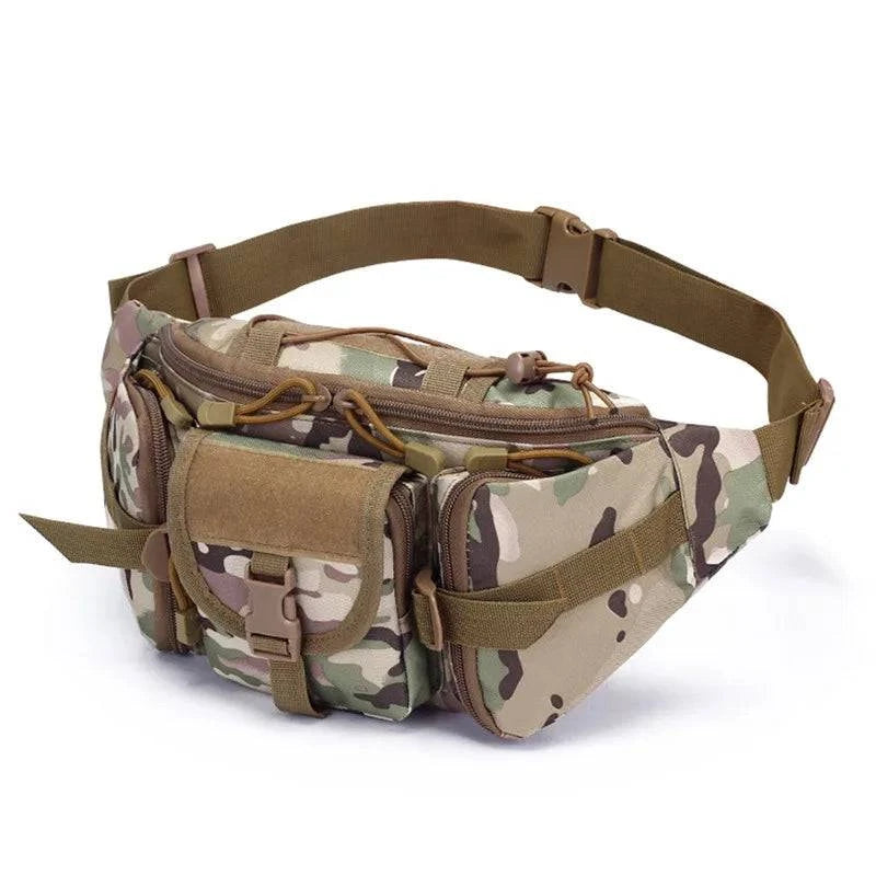 Premium Outdoor Waterproof Waist Bag - Camouflage Gear Pack for Men's Hunting, Hiking, and Climbing - Home Fads