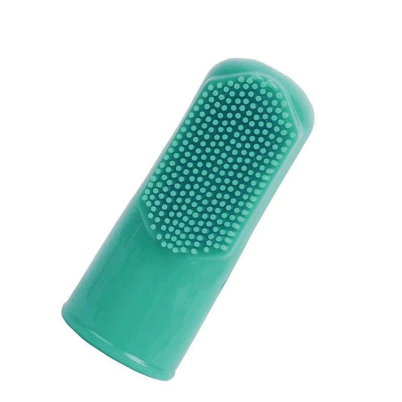 Premium Soft Pet Finger Toothbrush for Dogs and Cats - Gentle Dental Care Tool for Bad Breath, Tartar, and Teeth Cleaning - 1/3 Pieces - Home Fads
