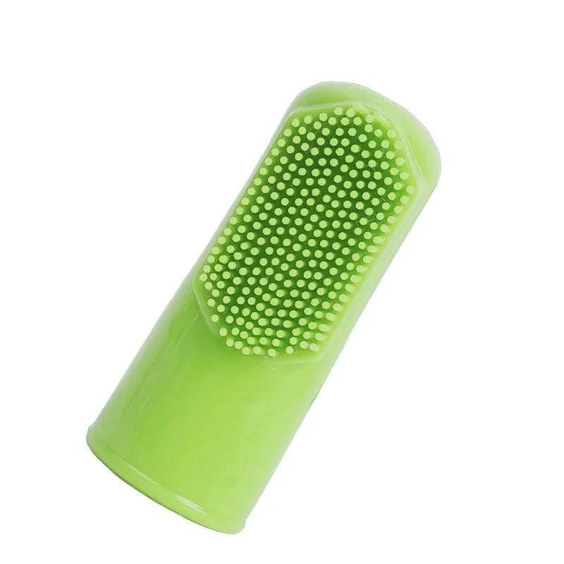 Premium Soft Pet Finger Toothbrush for Dogs and Cats - Gentle Dental Care Tool for Bad Breath, Tartar, and Teeth Cleaning - 1/3 Pieces - Home Fads