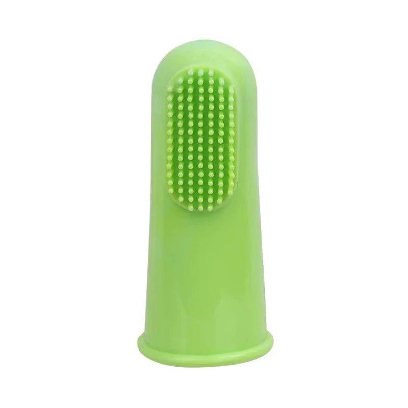Premium Soft Pet Finger Toothbrush for Dogs and Cats - Gentle Dental Care Tool for Bad Breath, Tartar, and Teeth Cleaning - 1/3 Pieces - Home Fads