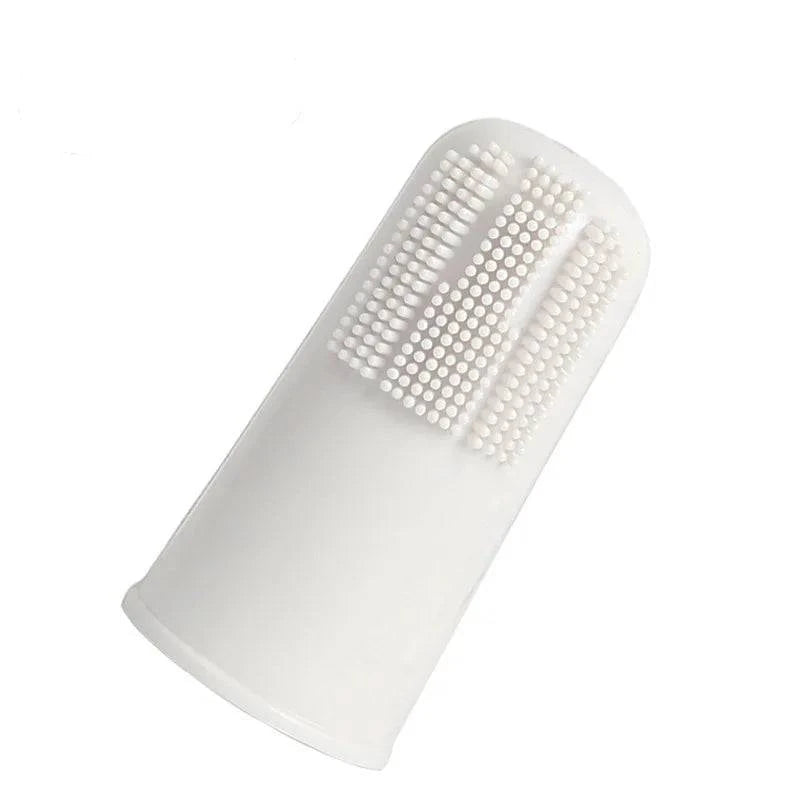 Premium Soft Pet Finger Toothbrush for Dogs and Cats - Gentle Dental Care Tool for Bad Breath, Tartar, and Teeth Cleaning - 1/3 Pieces - Home Fads