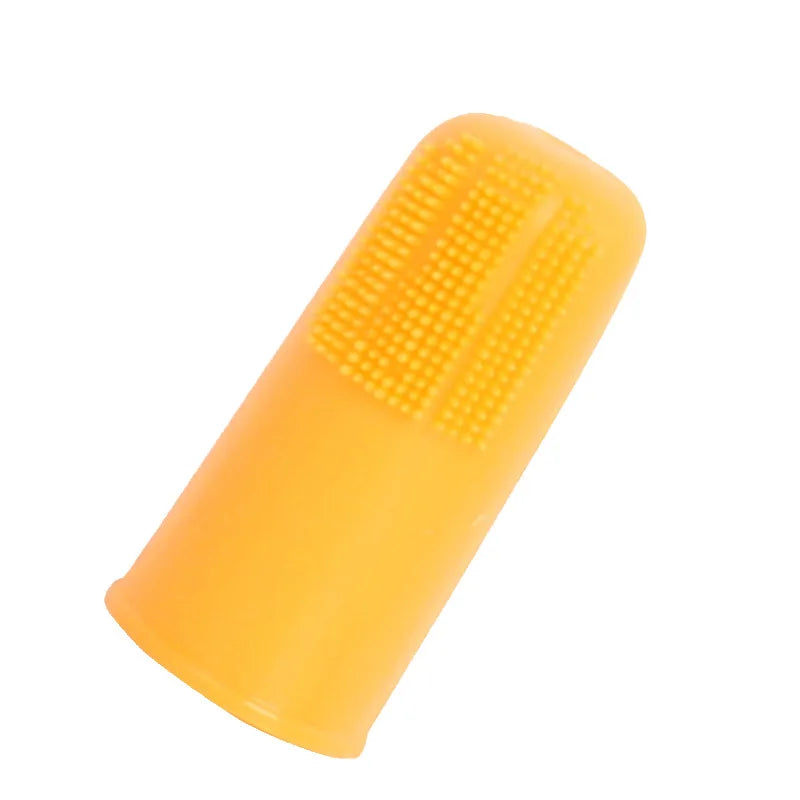 Premium Soft Pet Finger Toothbrush for Dogs and Cats - Gentle Dental Care Tool for Bad Breath, Tartar, and Teeth Cleaning - 1/3 Pieces - Home Fads