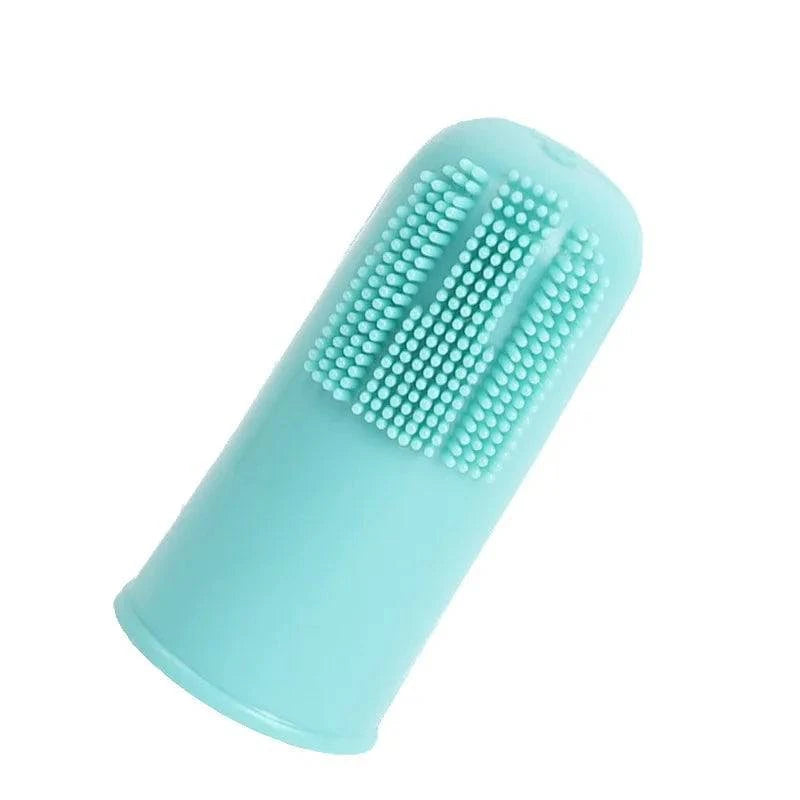 Premium Soft Pet Finger Toothbrush for Dogs and Cats - Gentle Dental Care Tool for Bad Breath, Tartar, and Teeth Cleaning - 1/3 Pieces - Home Fads
