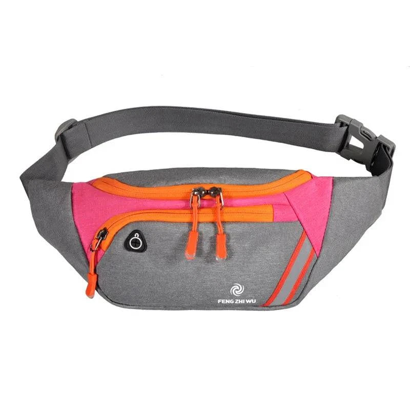 Premium Unisex Athletic Waist Bag - Versatile Sport Belt and Chest Pouch for Outdoor Activities, Travel, and Fitness - Home Fads