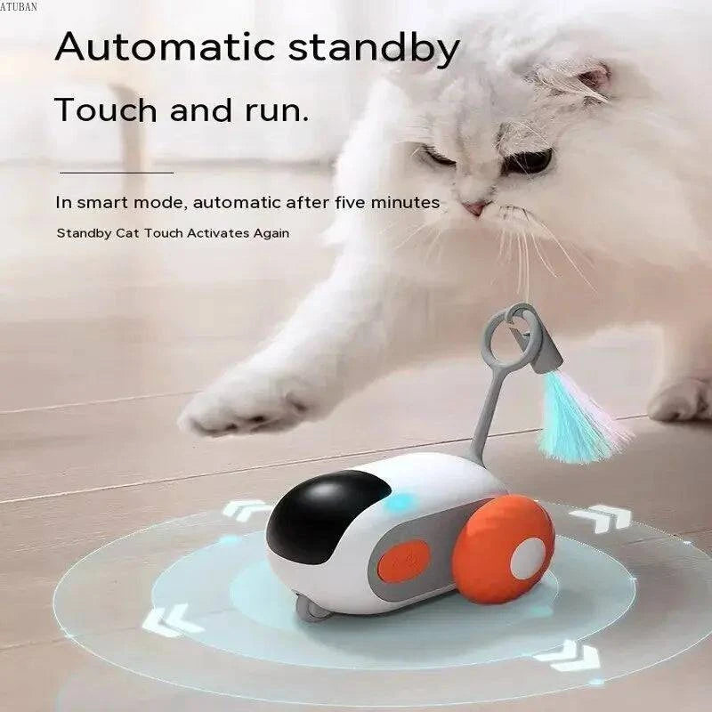 Premium Wireless Remote-Controlled Car Toy for Cats - Interactive Fun for Felines - Home Fads