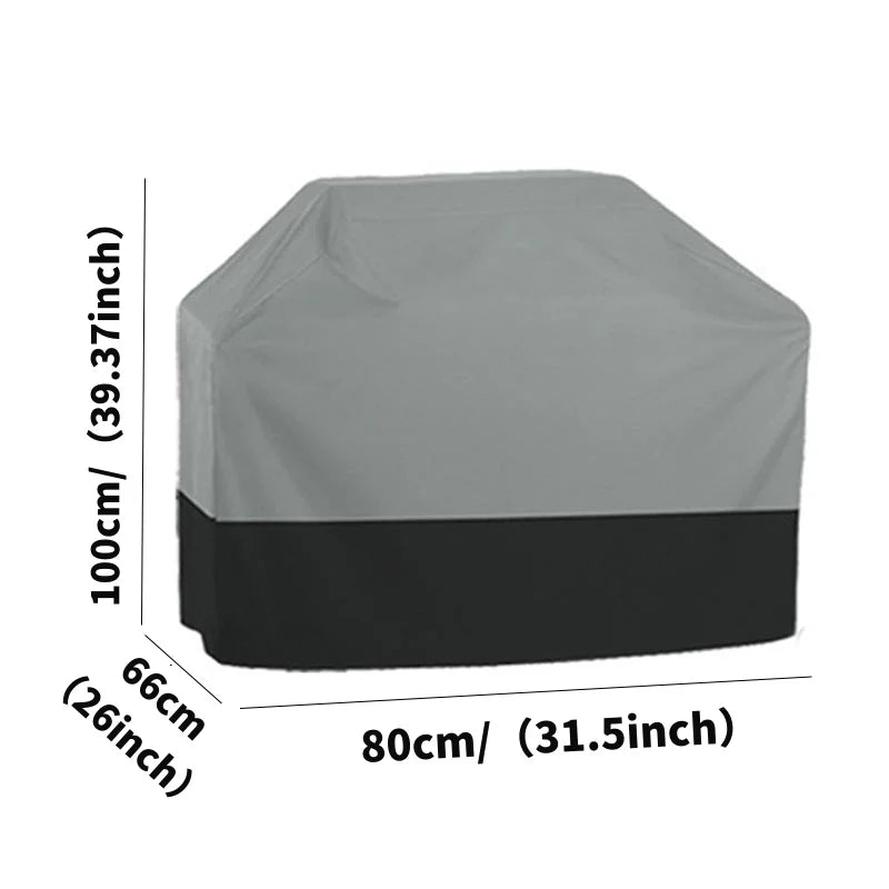Premium Waterproof BBQ Grill Cover – Heavy-Duty 210T Oxford Fabric, UV-Resistant, Weatherproof Outdoor Protection for Charcoal & Gas Grills – 5 Size Options - Home Fads