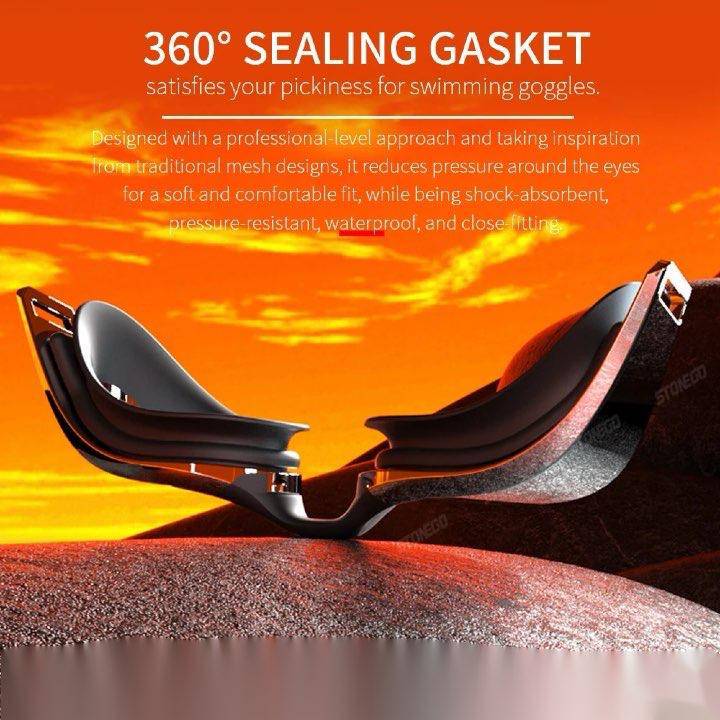 Professional Unisex Anti-Fog Swim Goggles with HD Wide-Angle Lens - Home Fads