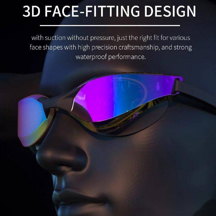 Professional Unisex Anti-Fog Swim Goggles with HD Wide-Angle Lens - Home Fads