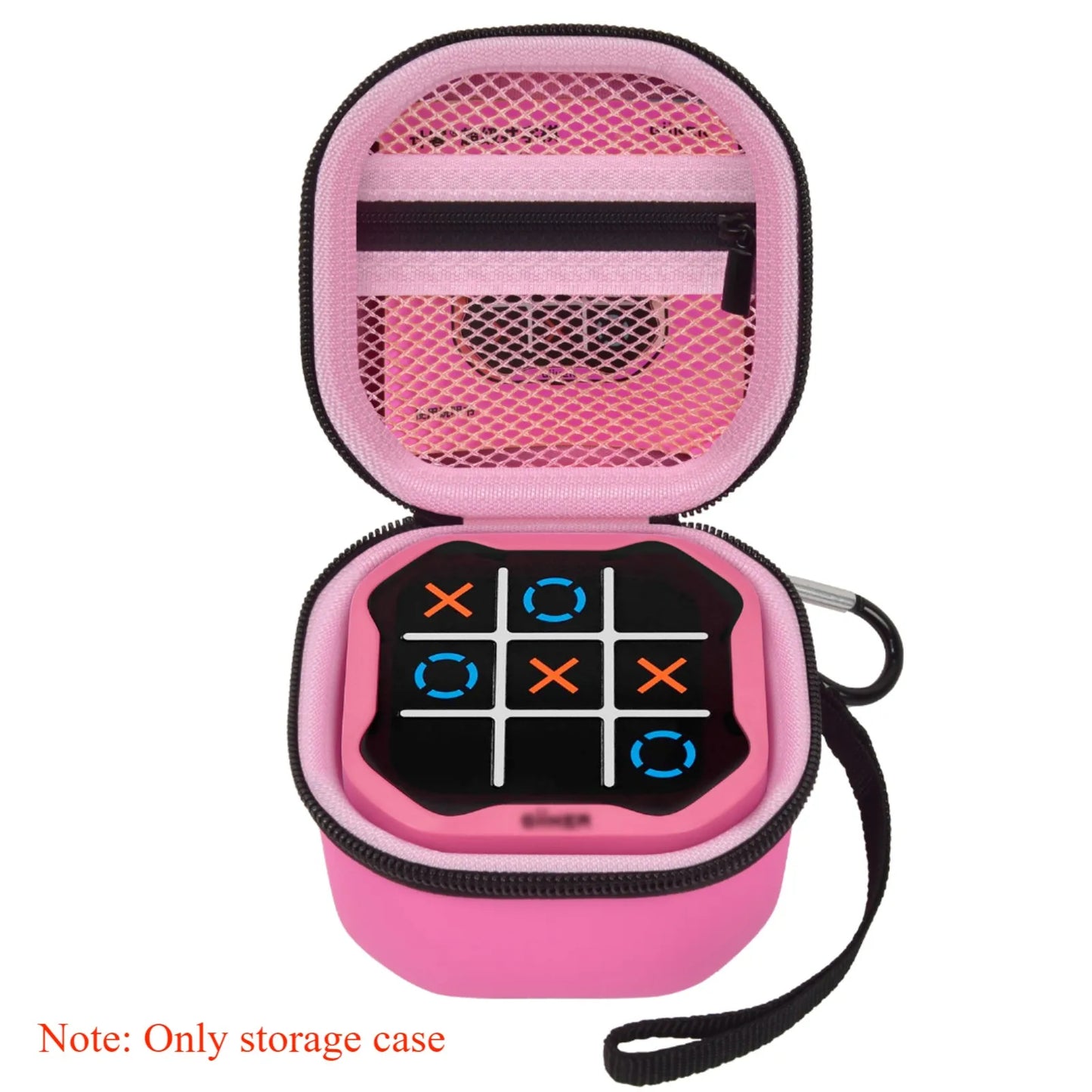 Protective Case for Tic Tac Toe Bolt Game – 3-in-1 Handheld Puzzle Game Console, Fidget Toys & Accessories Storage Organizer - Home Fads