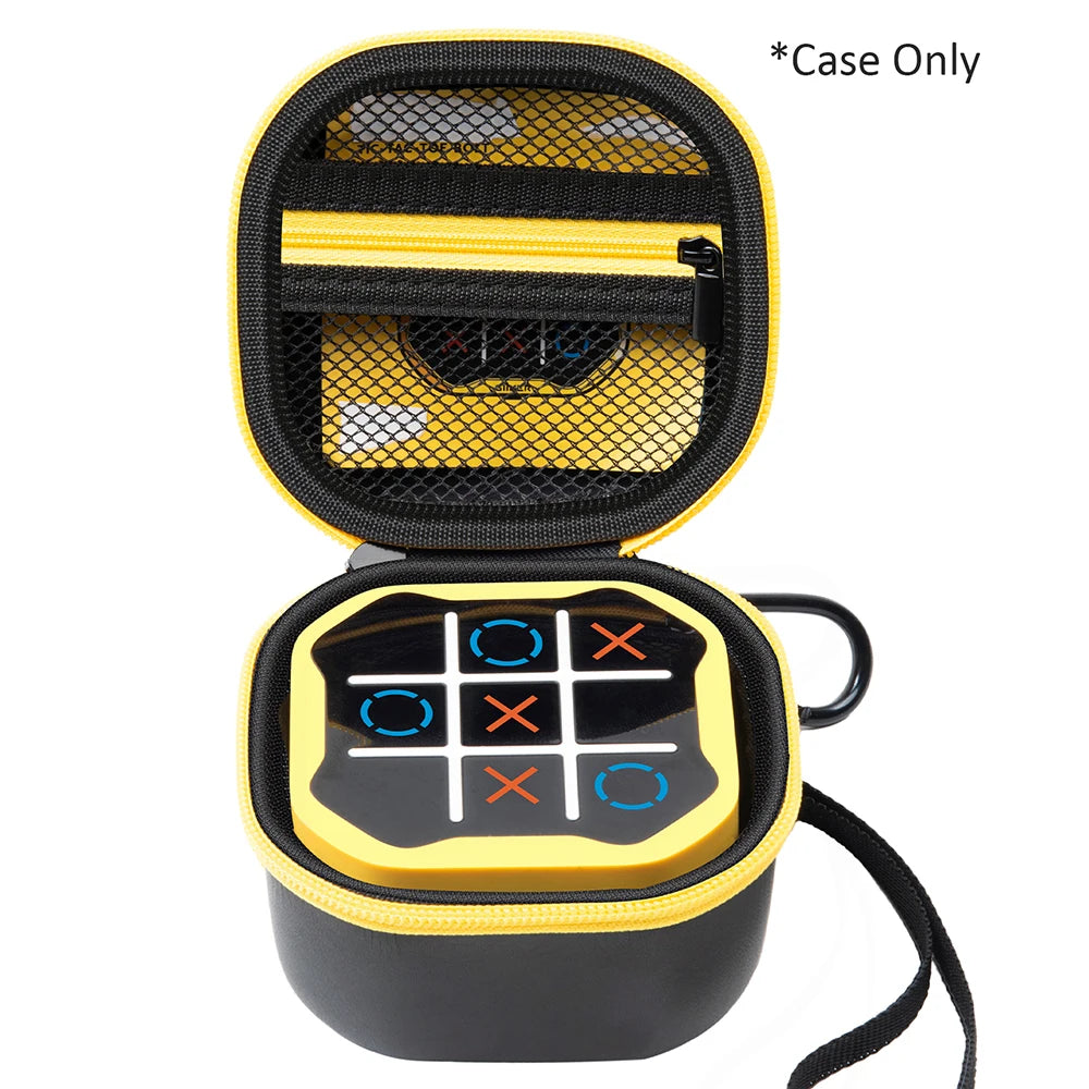 Protective Case for Tic Tac Toe Bolt Game – 3-in-1 Handheld Puzzle Game Console, Fidget Toys & Accessories Storage Organizer - Home Fads