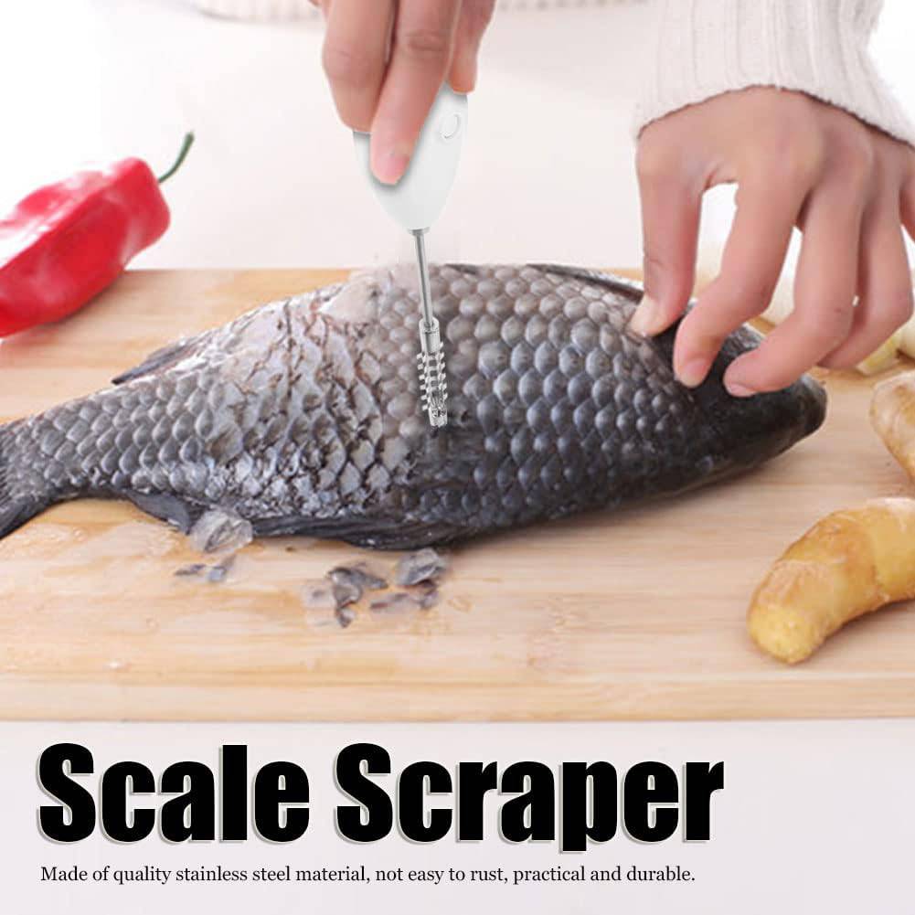Rechargeable Electric Vegetable Corer (Manakra) and Fish Scale Scraper - Cordless Kitchen Tool - Home Fads