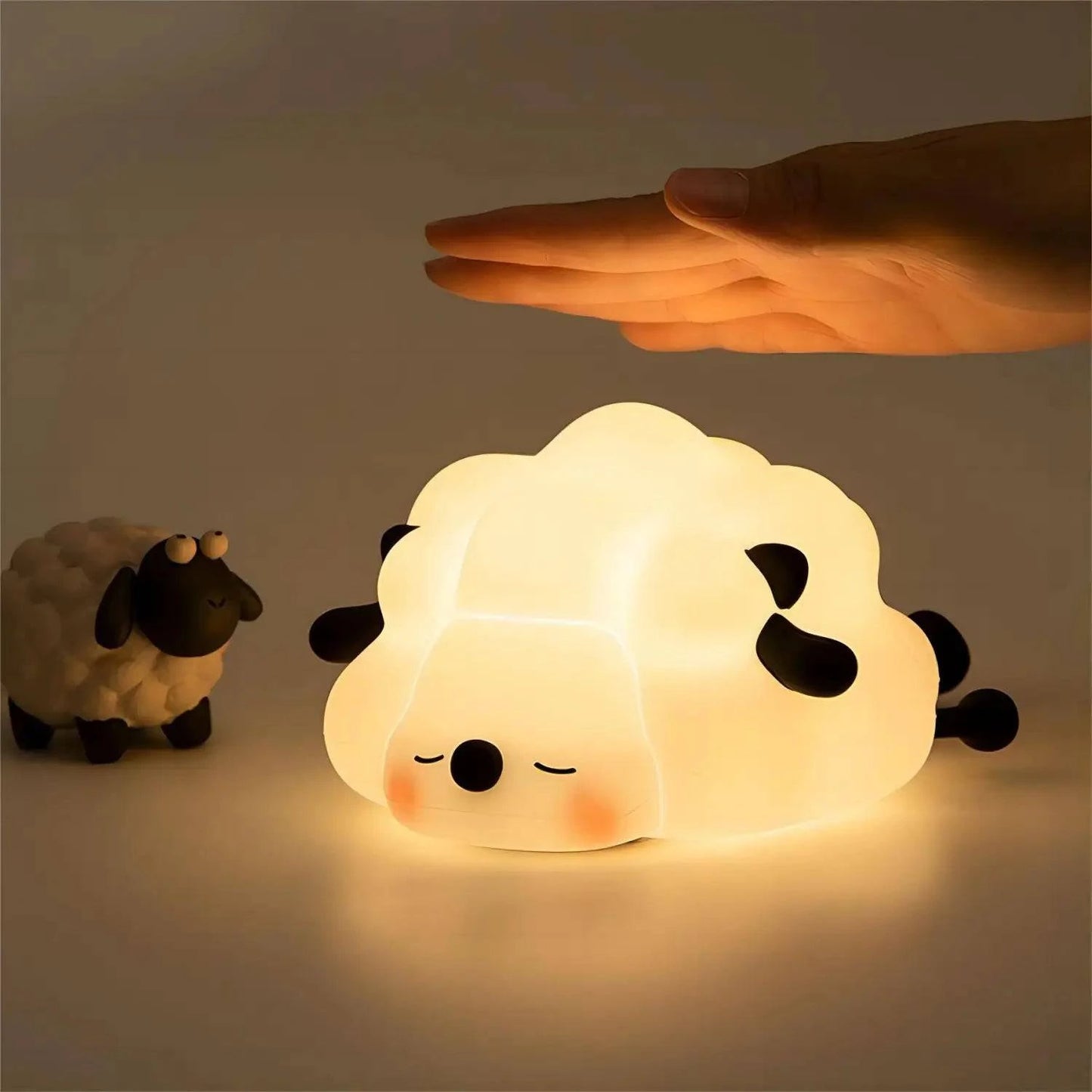 Premium Rechargeable Silicone LED Night Light: Adorable Animal Shaped Illumination for Children's Rooms - Timer, Decor, Ideal Gift - Home Fads