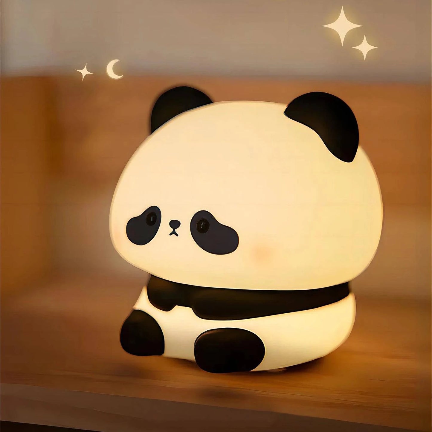 Premium Rechargeable Silicone LED Night Light: Adorable Animal Shaped Illumination for Children's Rooms - Timer, Decor, Ideal Gift - Home Fads