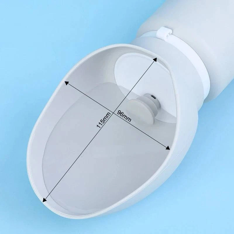 Compact Pet Hydration Solution: Collapsible Water Bottle for Dogs and Cats - 550ml Outdoor Walking Companion - Home Fads