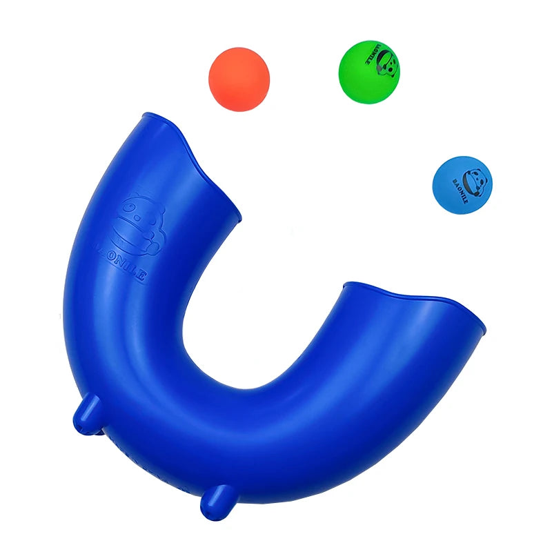 Jeu de jonglerie CurveTube – Jeu de motricité à 3 balles pour jouer en intérieur et en extérieur